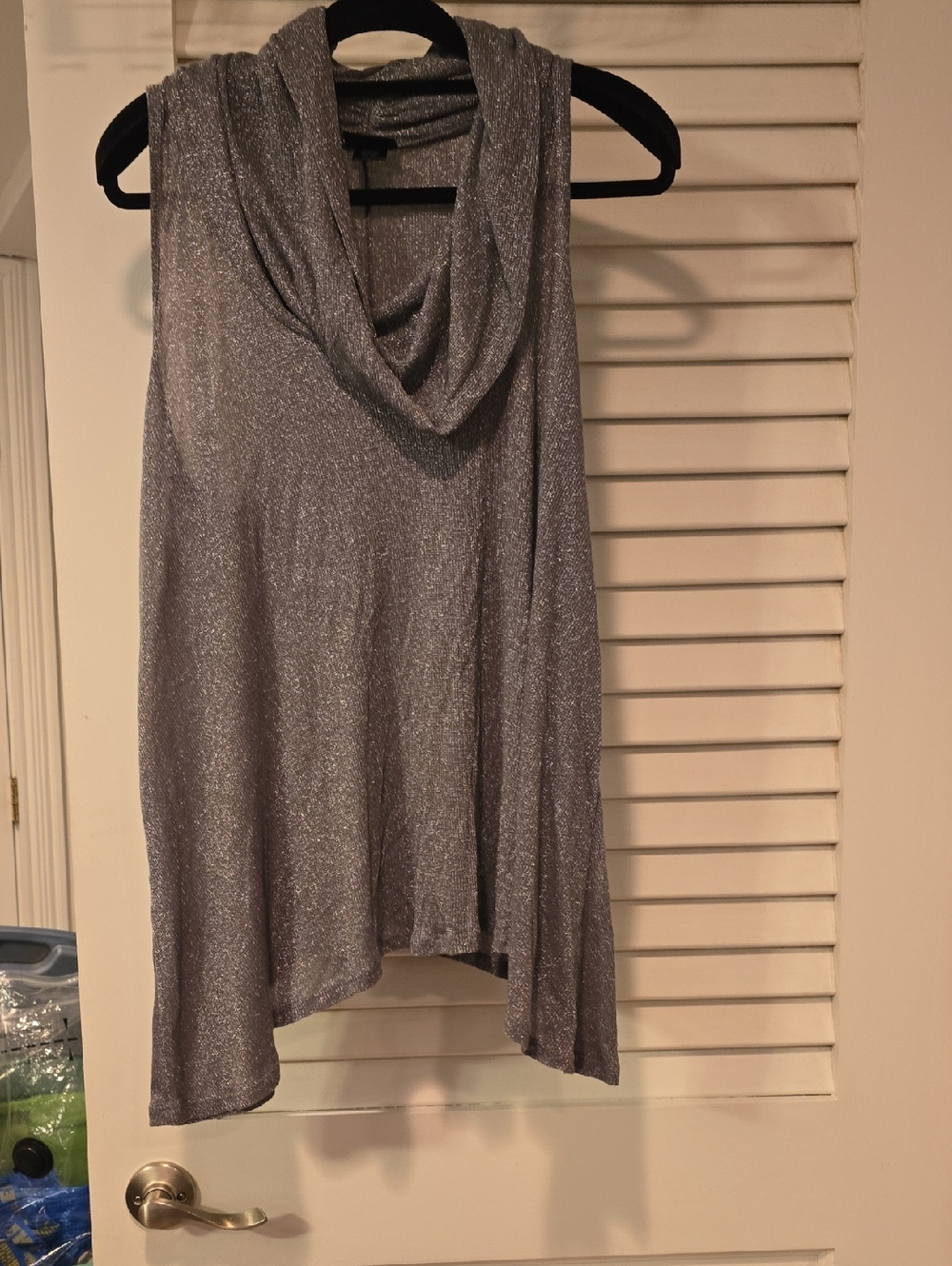 torrid Silver Lavender Metallic Knit Top